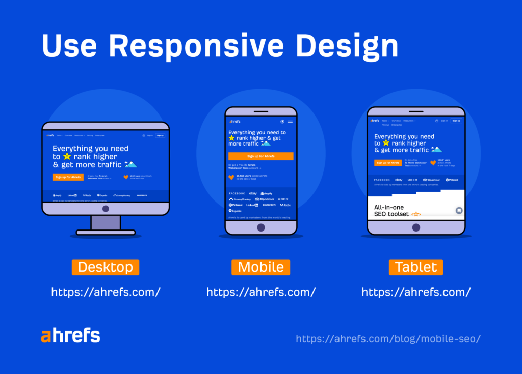 mobile friendly website designs